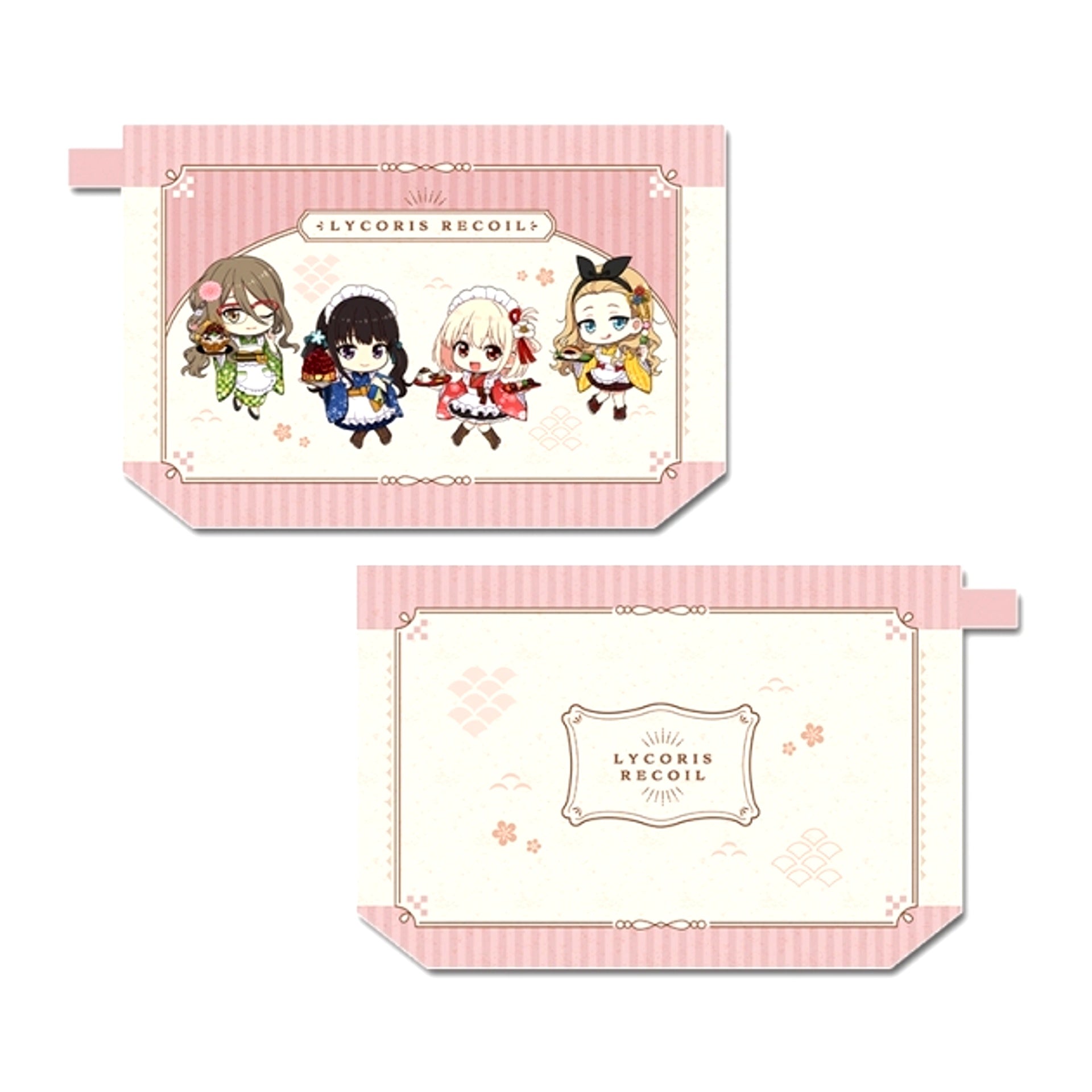 TV Anime Lycoris Recoil Petit Choco Water-Repellent Pouch Japanese Maid ver. [NEW]