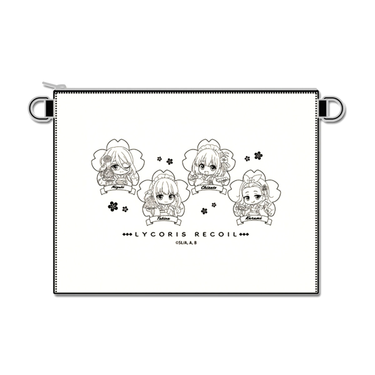 TV Anime Lycoris Recoil Petit Choco 2WAY Sacoche Bag Japanese Maid ver. [NEW]