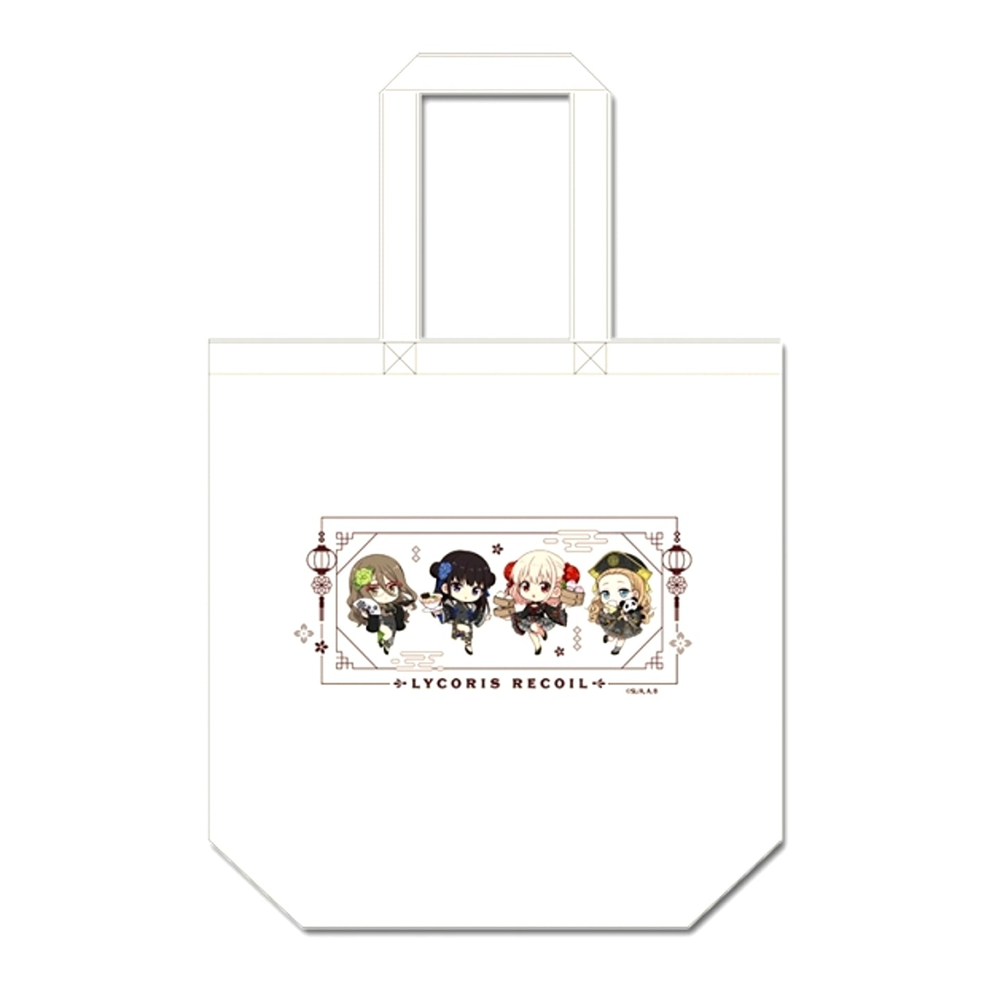 TV Anime Lycoris Recoil Petit Choco Canvas Tote Bag China Dress ver. [NEW]
