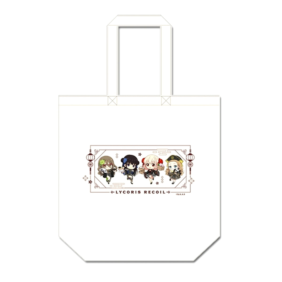 TV Anime Lycoris Recoil Petit Choco Canvas Tote Bag China Dress ver. [NEW]