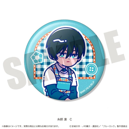 TV Anime Blue Lock Kirakira Can Badge Nyutoro Rin Itoshi Birthday C [NEW]