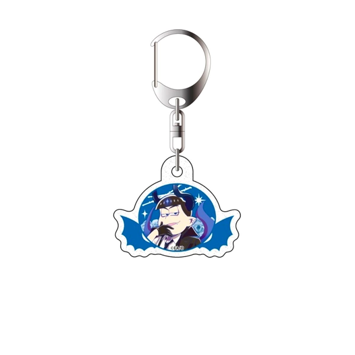 Mr. Osomatsu Lame Acrylic Keychain Karamatsu Devil ver. Goods - Keychain [NEW]