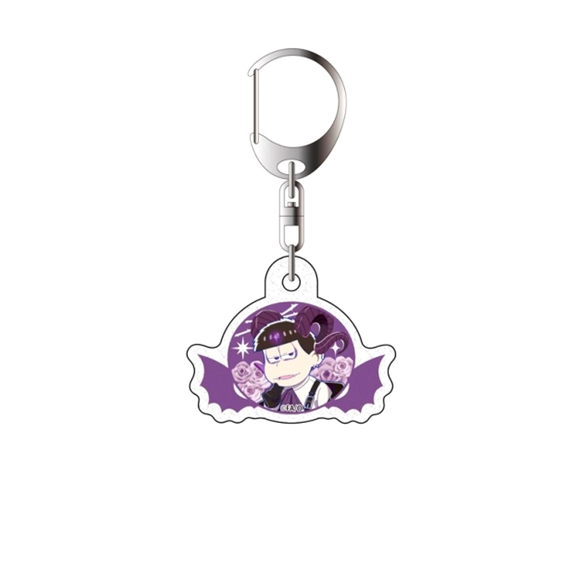 Mr. Osomatsu Lame Acrylic Keychain Ichimatsu Devil ver. Goods - Keychain [NEW]