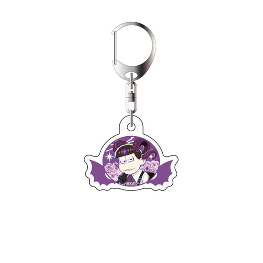 Mr. Osomatsu Lame Acrylic Keychain Ichimatsu Devil ver. Goods - Keychain [NEW]