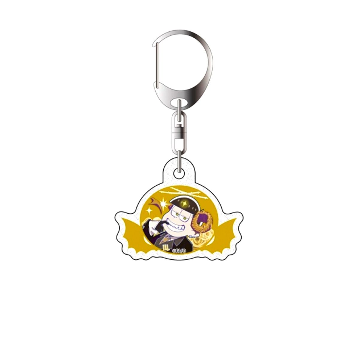 Mr. Osomatsu Lame Acrylic Keychain Jyushimatsu Devil ver. Goods - Keychain [NEW]