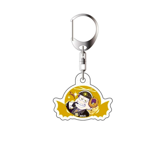 Mr. Osomatsu Lame Acrylic Keychain Jyushimatsu Devil ver. Goods - Keychain [NEW]