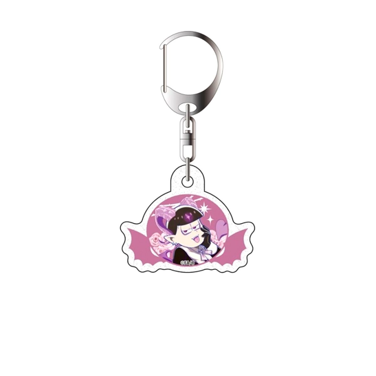 Mr. Osomatsu Lame Acrylic Keychain Todomatsu Devil ver. Goods - Keychain [NEW]