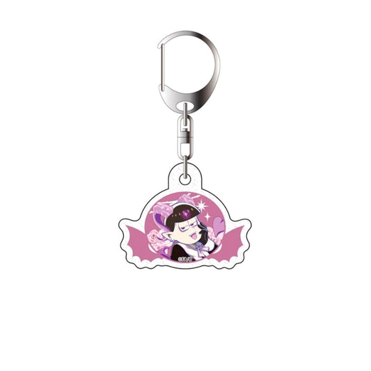 Mr. Osomatsu Lame Acrylic Keychain Todomatsu Devil ver. Goods - Keychain [NEW]