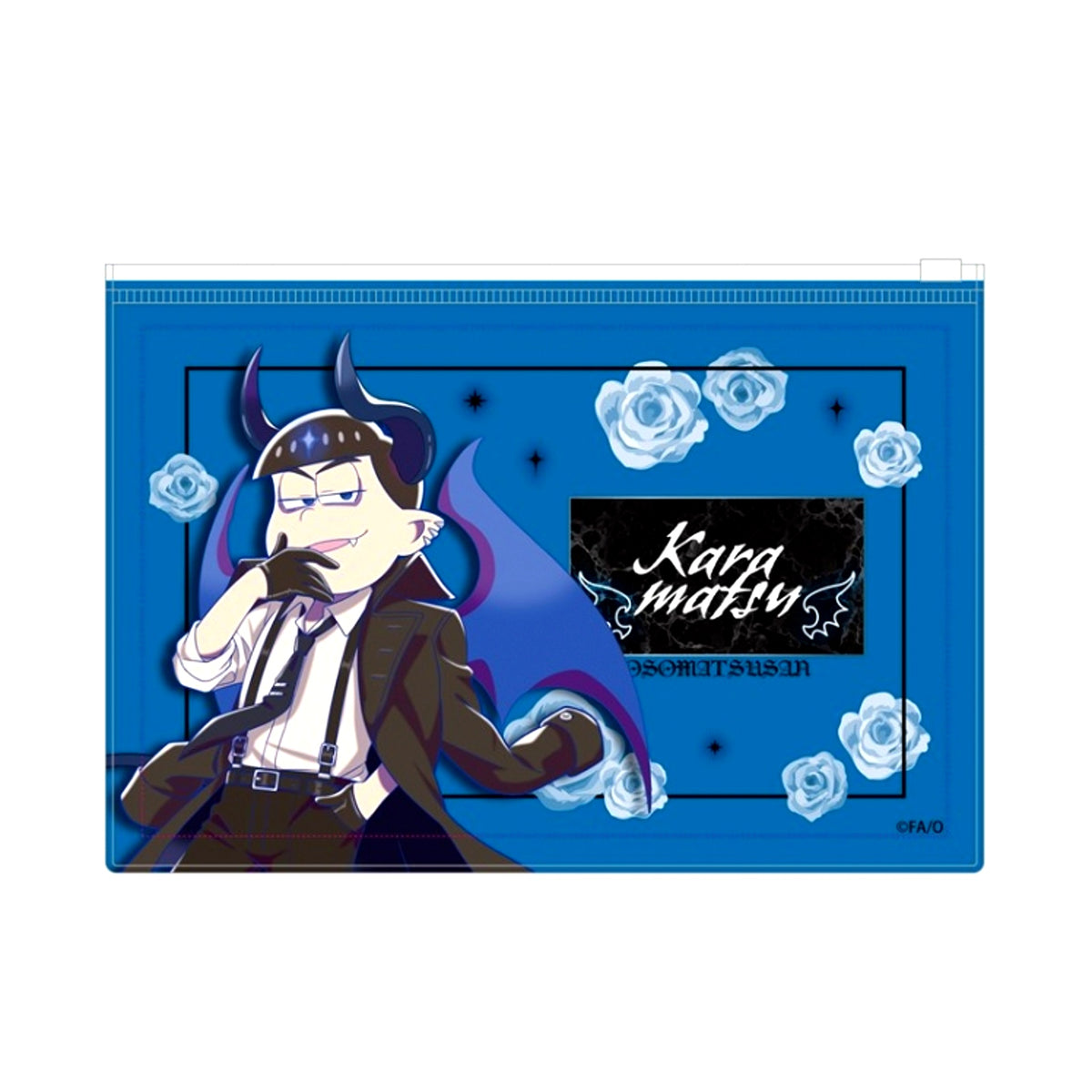 Mr. Osomatsu Clear Pouch Karamatsu Devil ver. Goods - Pouch [NEW]