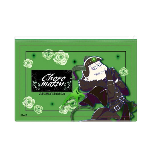 Mr. Osomatsu Clear Pouch Choromatsu Devil ver. Goods - Pouch [NEW]