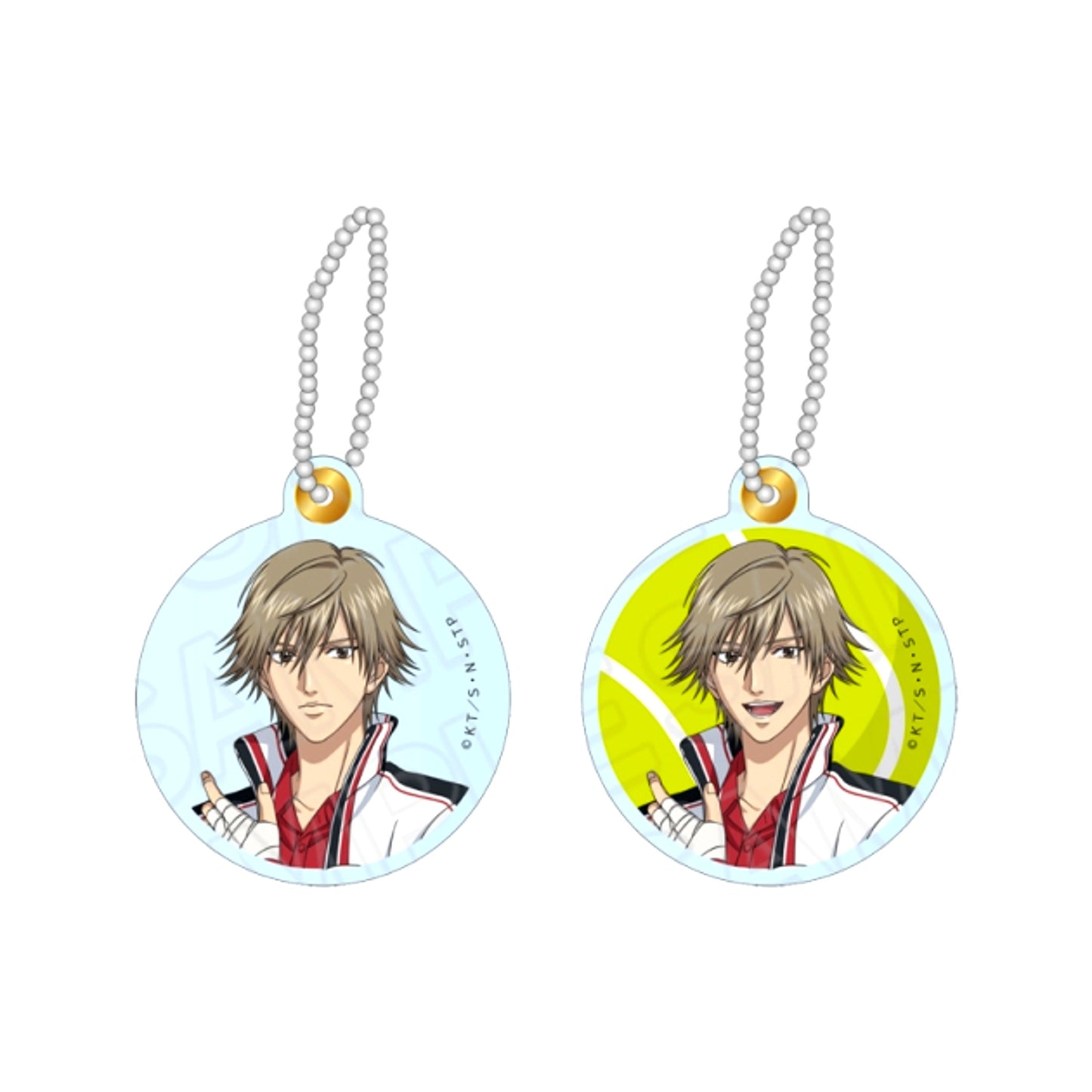 The Prince of Tennis II Slide Keychain Kuranosuke Shiraishi Face Collection Goods - Keychain [NEW]