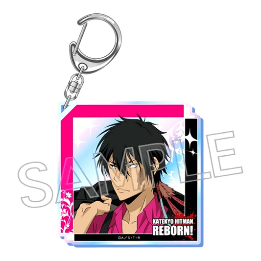 TV Anime Katekyo Hitman Reborn! Nero e Magenta Aurora Acrylic Keychain XANXUS (10 Years Later) [NEW]