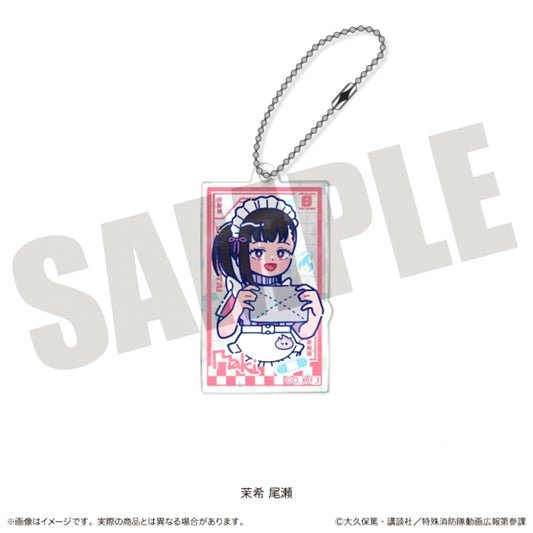 TV Anime Fire Force Season 3 Nyutoro Vol.3 Hologram Acrylic Keychain E Maki Oze [NEW]