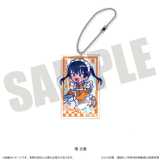 TV Anime Fire Force Season 3 Nyutoro Vol.3 Hologram Acrylic Keychain G Huan Gutao [NEW]