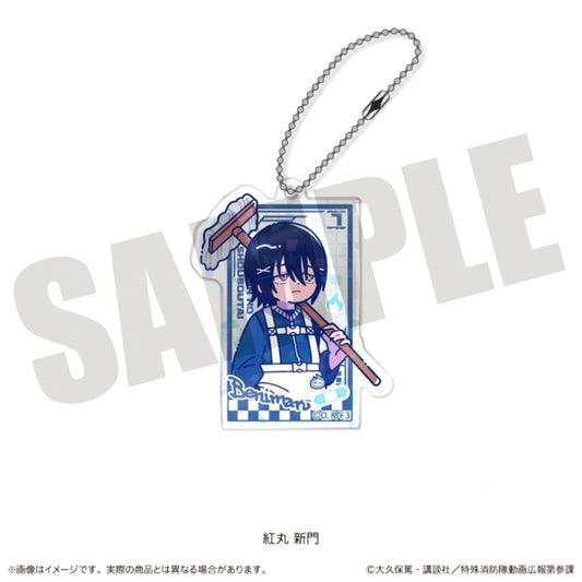 TV Anime Fire Force Season 3 Nyutoro Vol.3 Hologram Acrylic Keychain I Benimaru Shinmon [NEW]