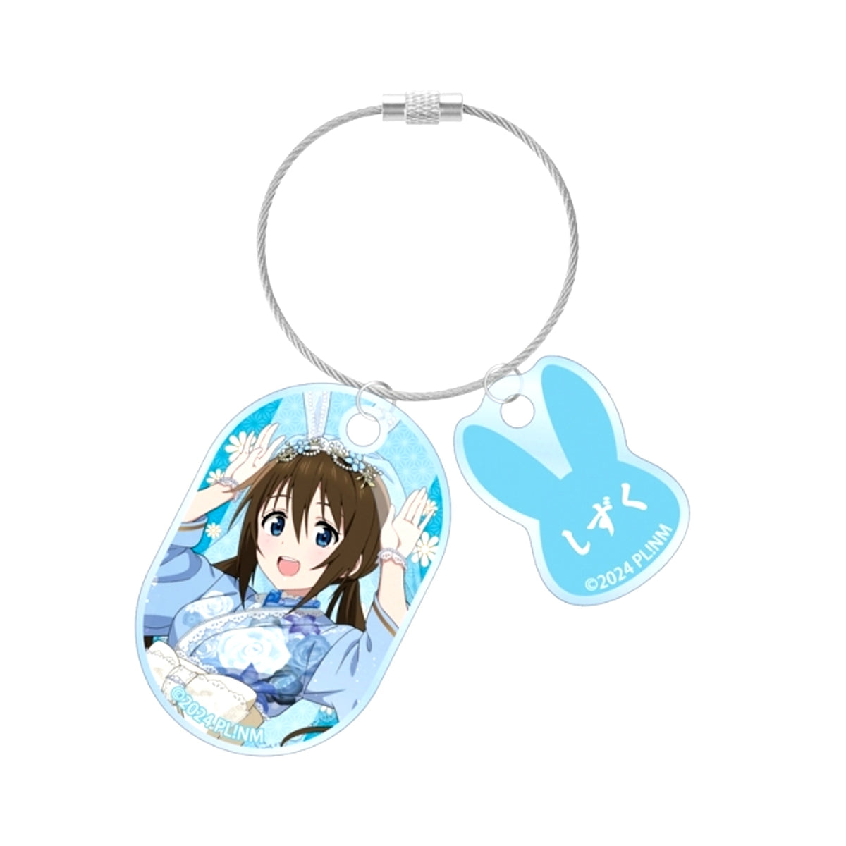 Love Live! Nijigasaki High School Idol Club Newly Drawn Shizuku Osaka Japanese Bunny ver. Double Wire Acrylic Keychain [NEW]