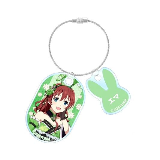 Love Live! Nijigasaki High School Idol Club Newly Drawn Emma Verde Japanese Bunny ver. Double Wire Acrylic Keychain [NEW]