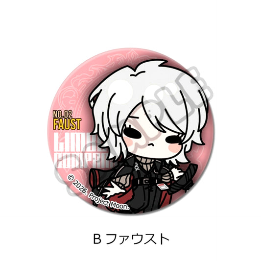 Limbus Company Circular Button (57mm) B(Faust) Goods - Badge [NEW]