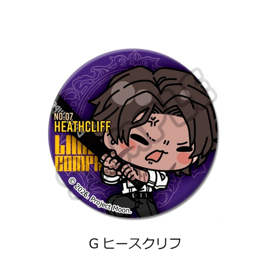 Limbus Company Circular Button (57mm) G(Heathcliff) Goods - Badge [NEW]
