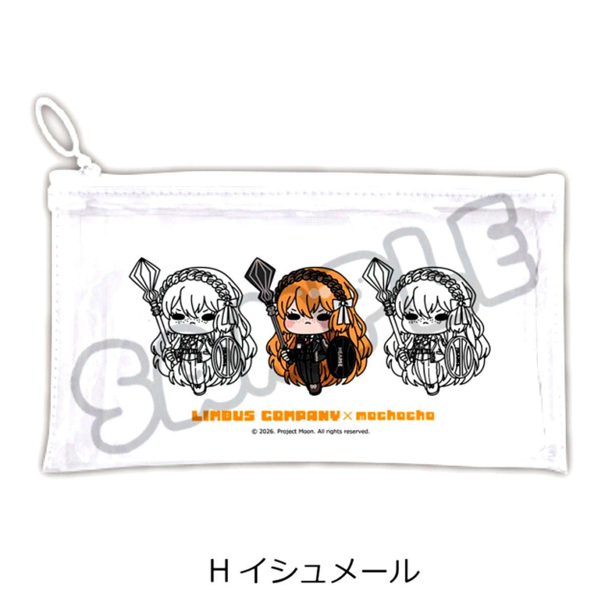 Limbus Company Flat Clear Pouch H (Ishmael) [NEW]