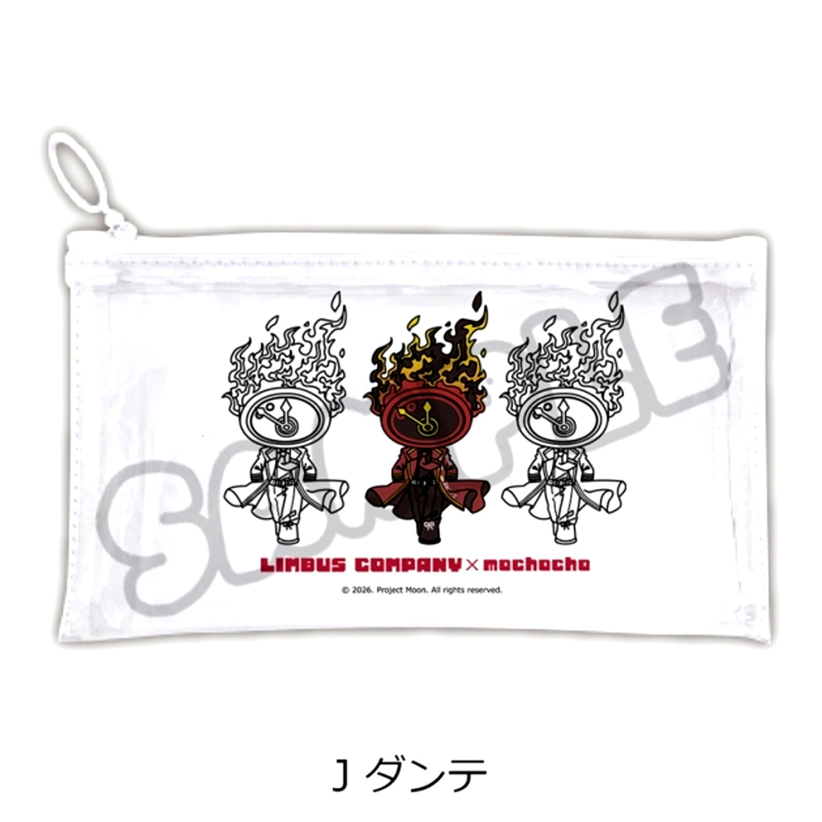 Limbus Company Flat Clear Pouch J (Dante) [NEW]