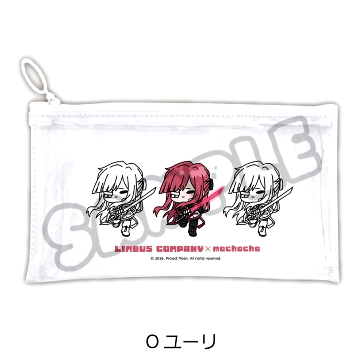 Limbus Company Flat Clear Pouch O (Yuri) [NEW]