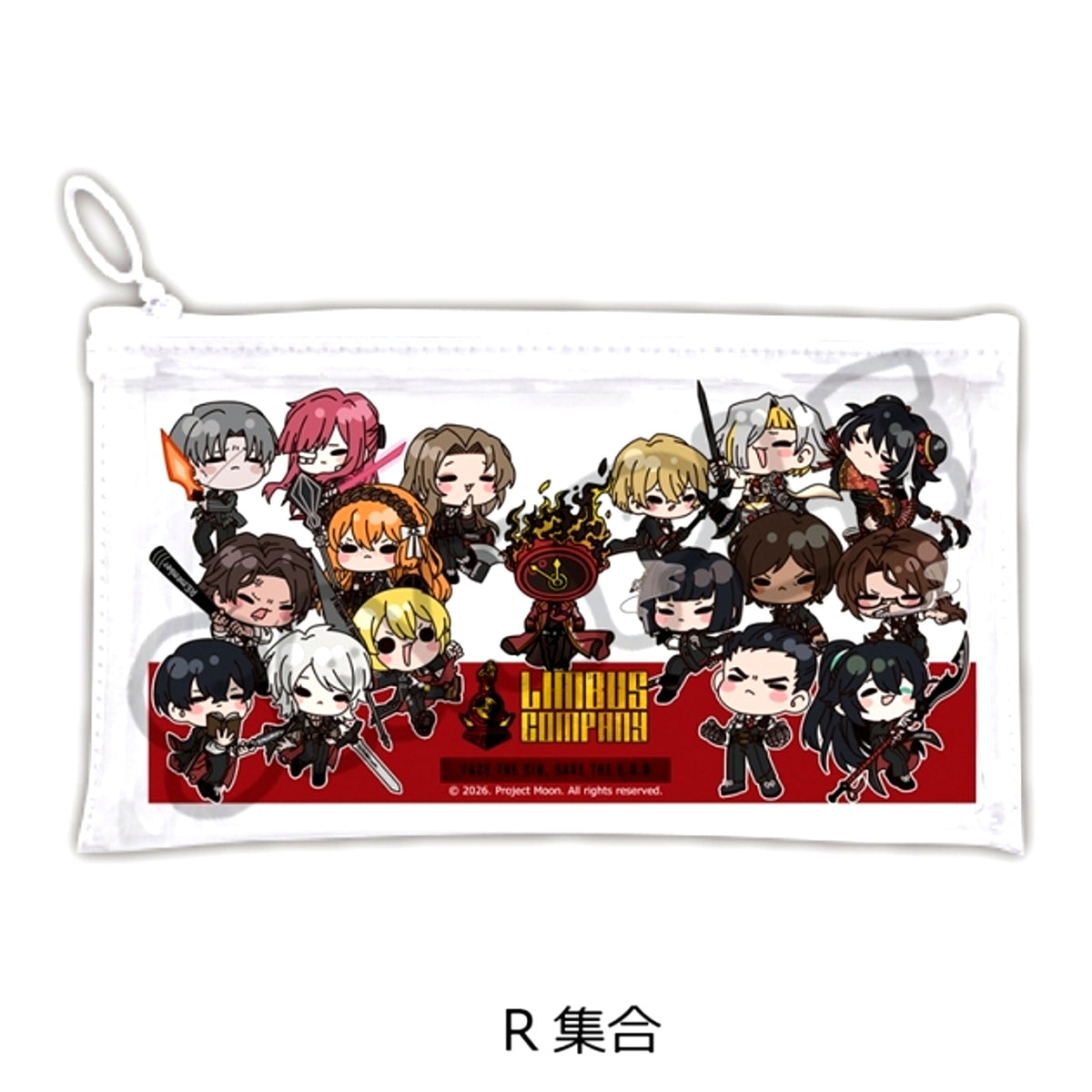 Limbus Company Flat Clear Pouch R (Group) [NEW]