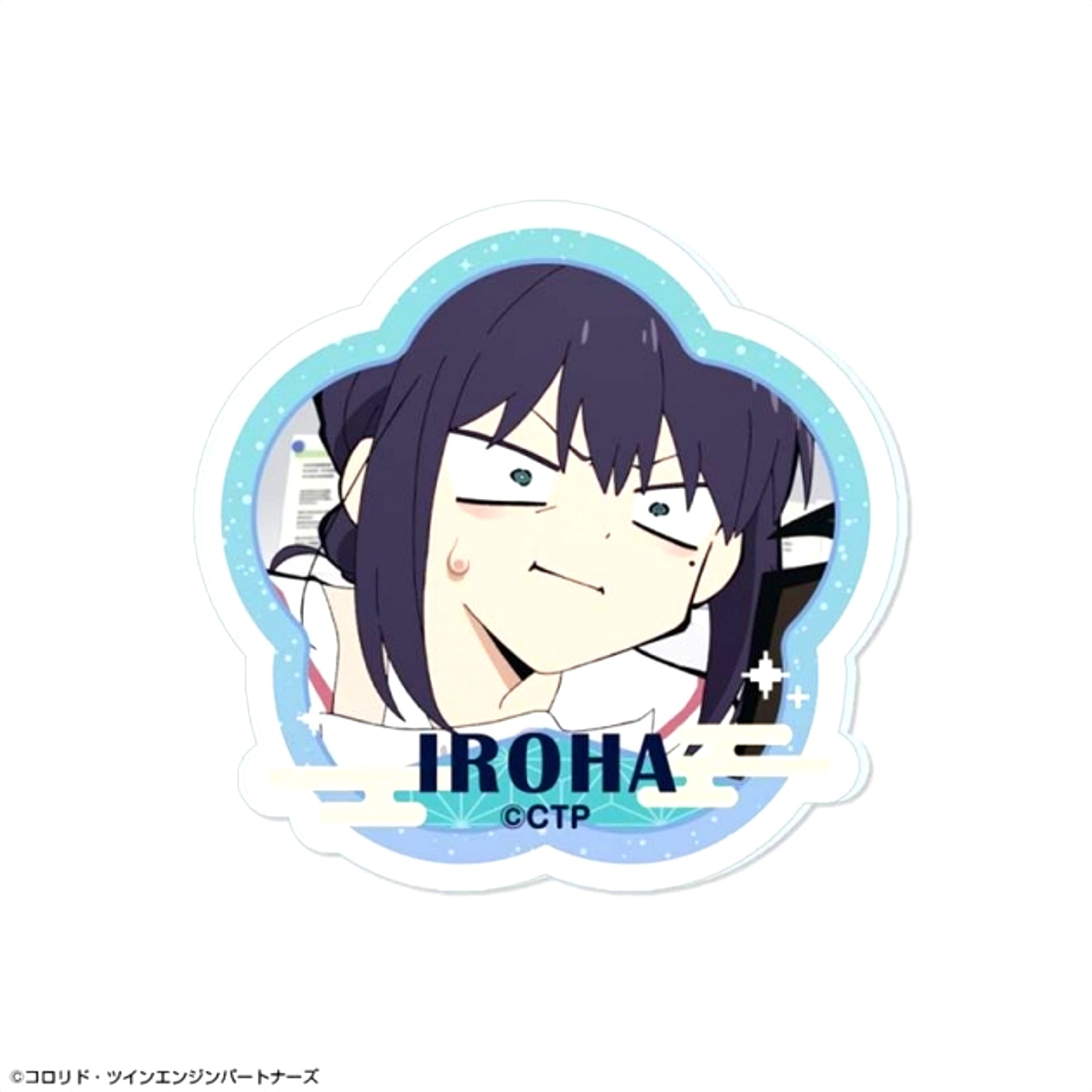 Cosmic Princess Kaguya! Acrylic Badge Design 06 (Iroha Sakayori / Reality) (Reissue) [NEW]