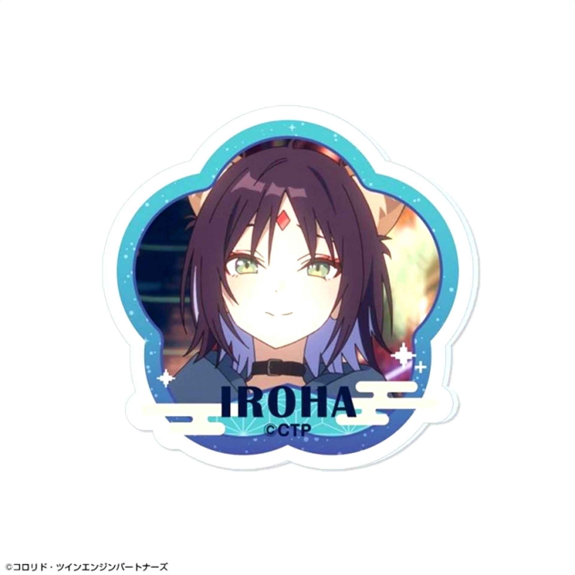 Cosmic Princess Kaguya! Acrylic Badge Design 07 (Iroha Sakayori / VR) (Reissue) [NEW]