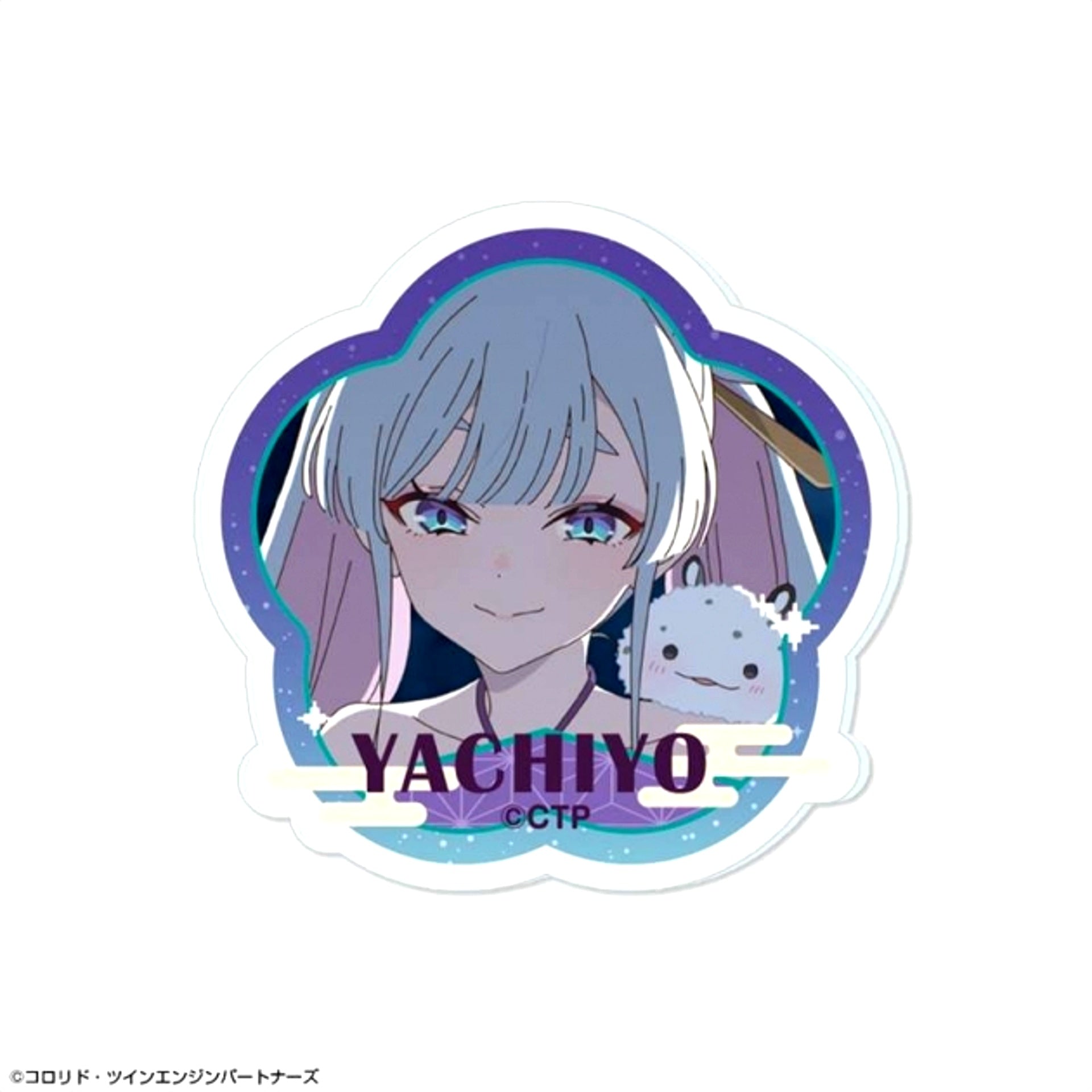 Cosmic Princess Kaguya! Acrylic Badge Design 09 (Yachiyo Tsukimi) (Reissue) [NEW]