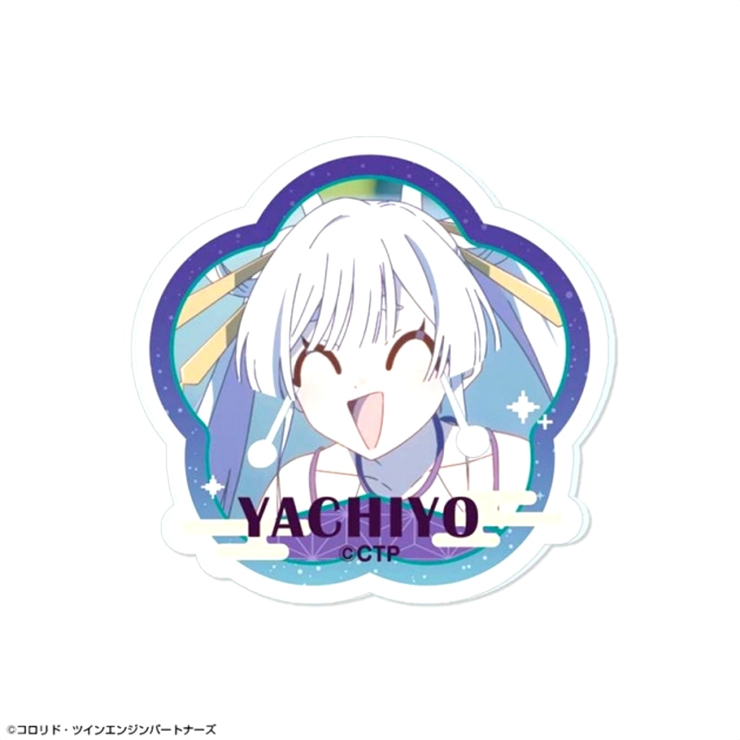 Cosmic Princess Kaguya! Acrylic Badge Design 10 (Yachiyo Tsukimi) (Reissue) [NEW]