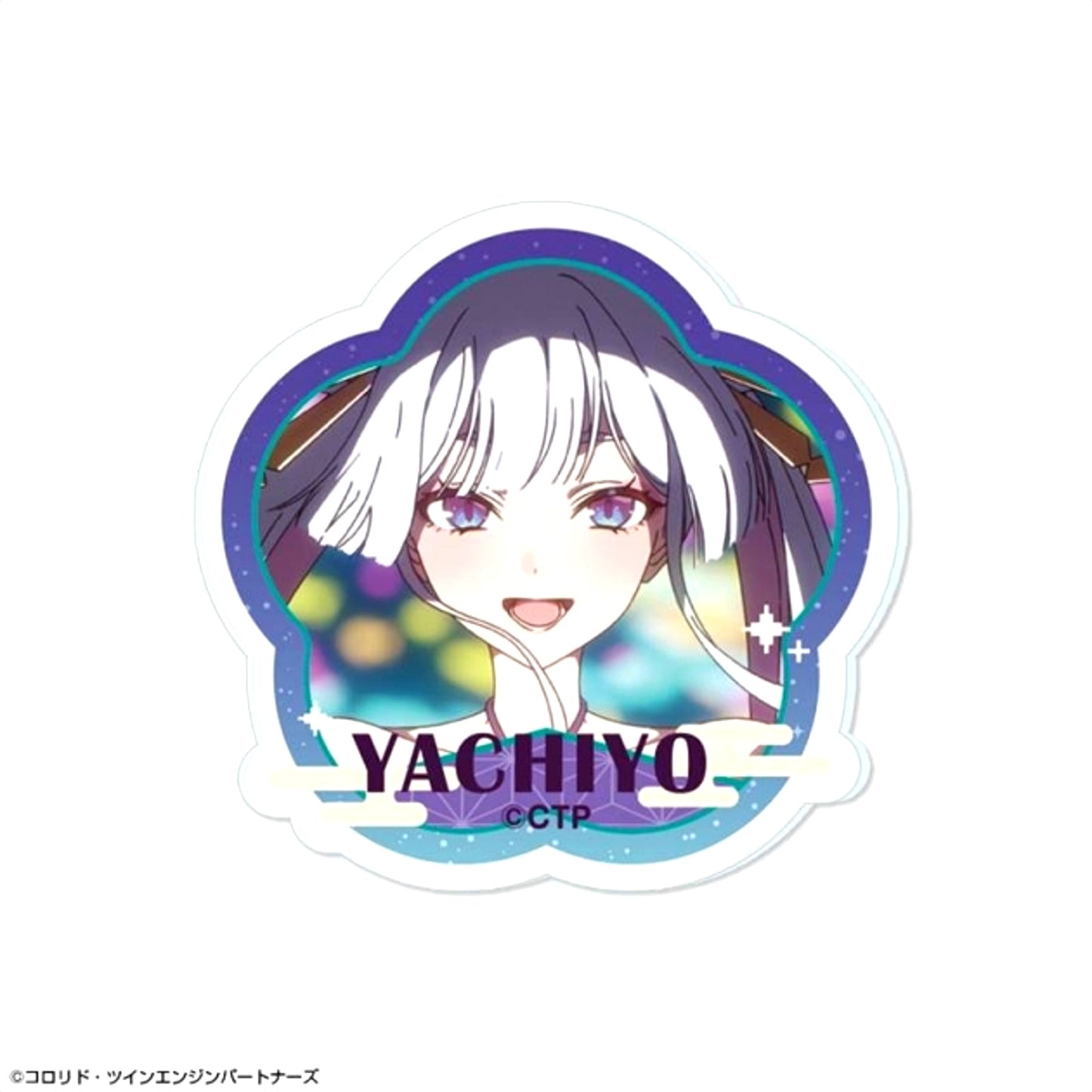 Cosmic Princess Kaguya! Acrylic Badge Design 11 (Yachiyo Tsukimi) (Reissue) [NEW]