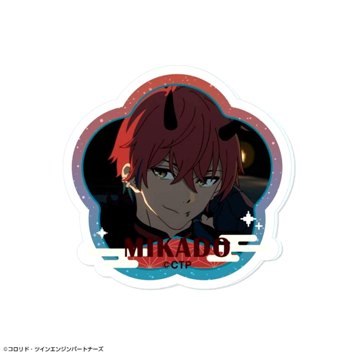 Cosmic Princess Kaguya! Acrylic Badge Design 12 (Akira Mikado) (Reissue) [NEW]