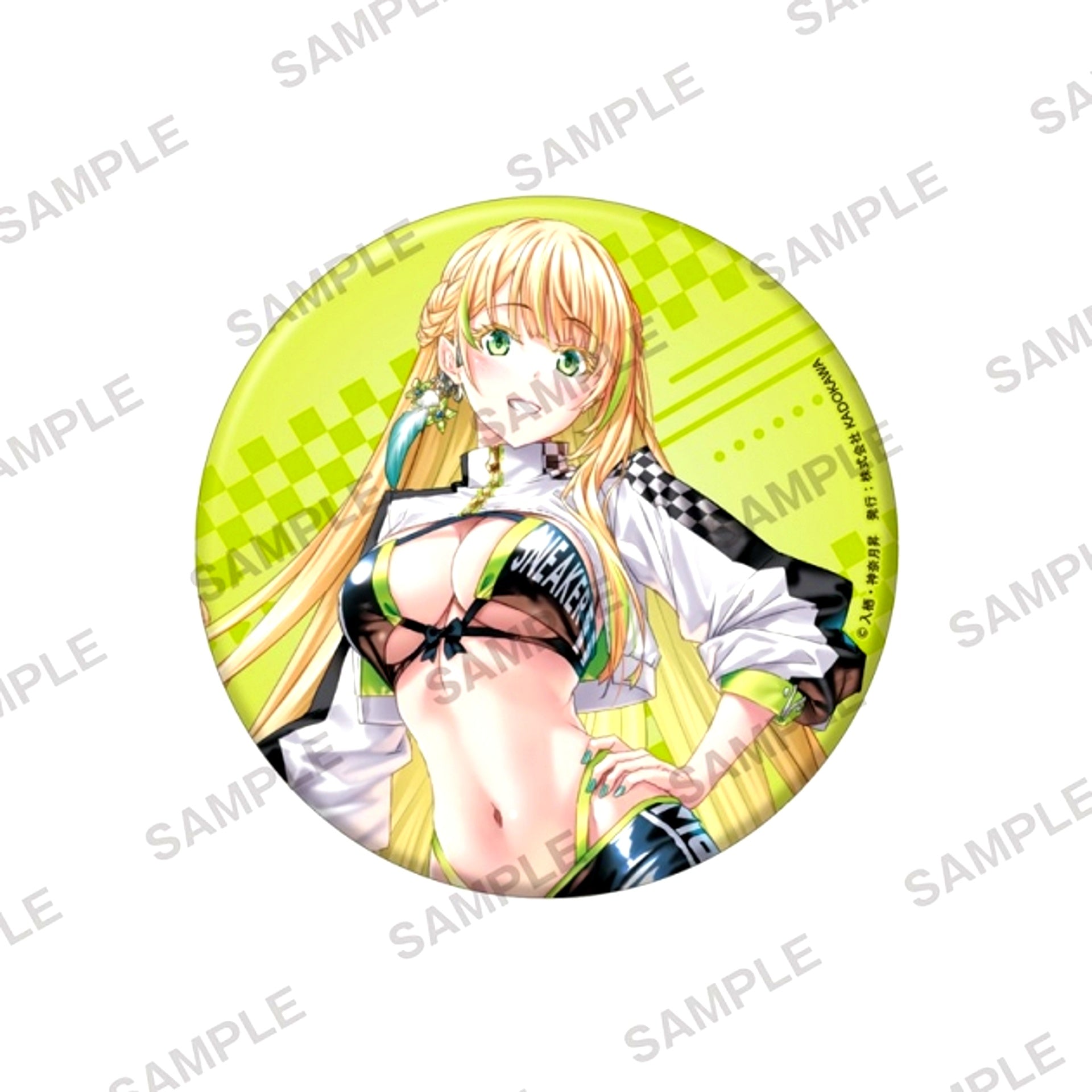 Magical Explorer BIG Hologram Can Badge Ludy Race Queen Ver. [NEW]