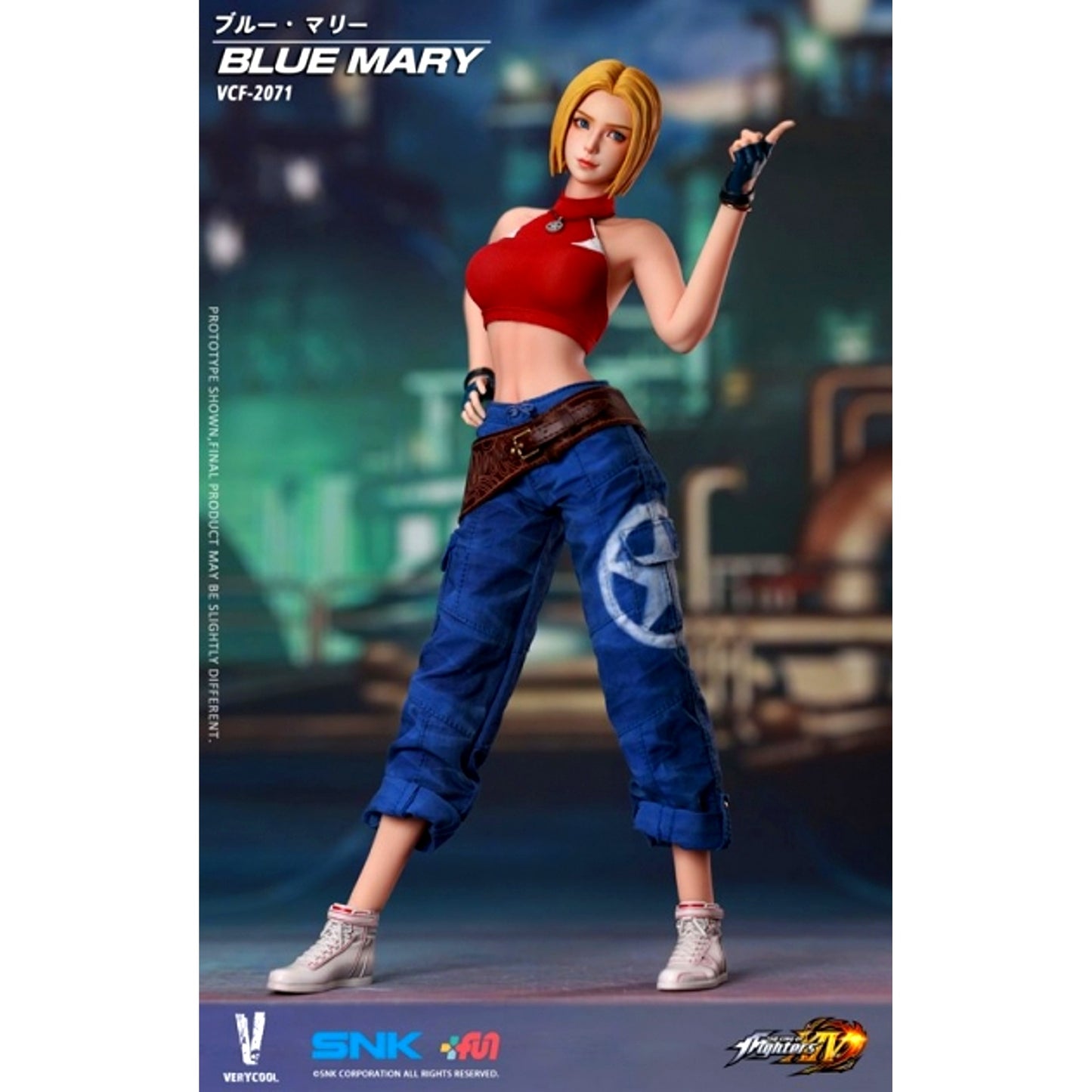 THE KING OF FIGHTERS XIV Blue Marie 1/6 Action Figure [NEW]