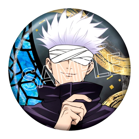 Jujutsu Kaisen 5th Anniversary Mother-of-Pearl Style Series Can Badge Vol.4 Satoru Gojo (Jujutsu Kaisen 0 The Movie) [NEW]