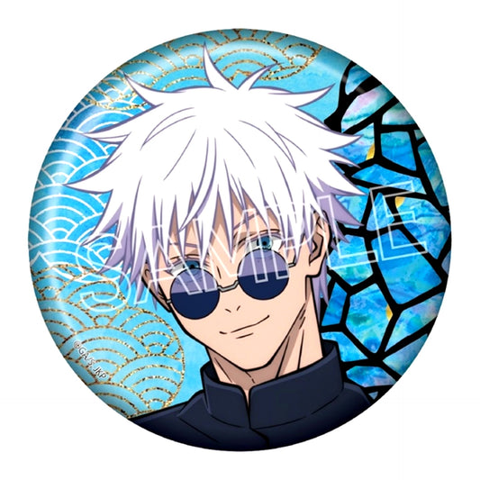 Jujutsu Kaisen 5th Anniversary Mother-of-Pearl Style Series Can Badge Vol.4 Satoru Gojo (Hidden Inventory / Premature Death) [NEW]