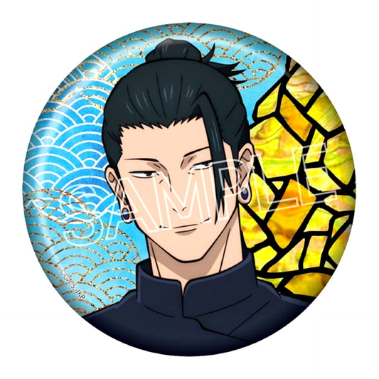 Jujutsu Kaisen 5th Anniversary Mother-of-Pearl Style Series Can Badge Vol.4 Suguru Geto (Hidden Inventory / Premature Death) [NEW]