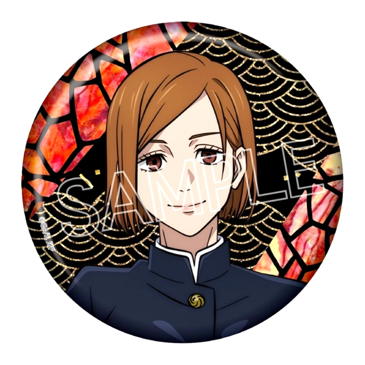 Jujutsu Kaisen 5th Anniversary Mother-of-Pearl Style Series Can Badge Vol.4 Nobara Kugisaki [NEW]