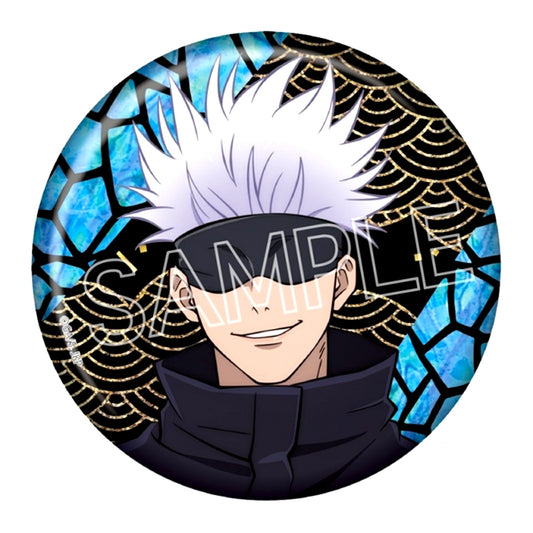 Jujutsu Kaisen 5th Anniversary Mother-of-Pearl Style Series Can Badge Vol.4 Satoru Gojo [NEW]