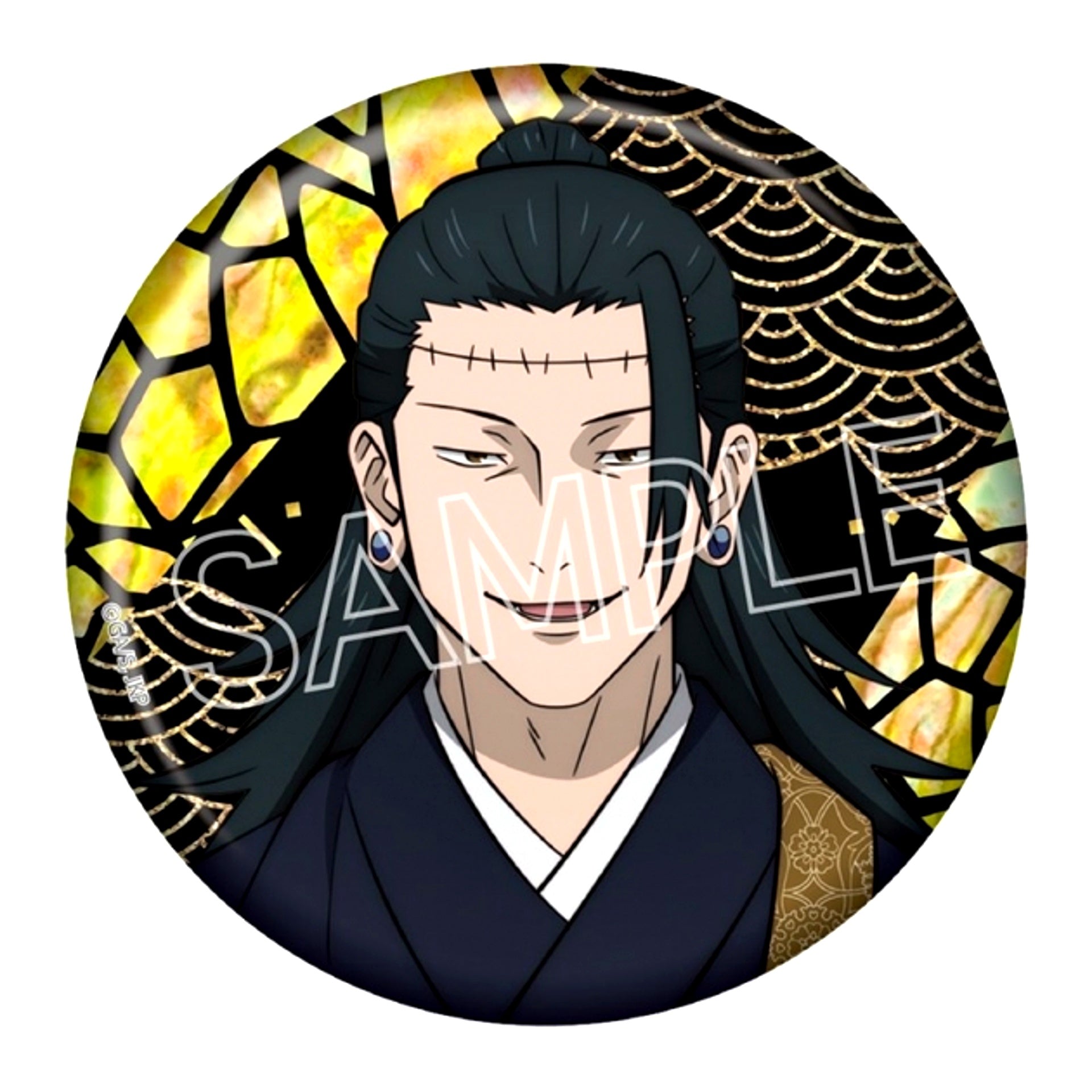 Jujutsu Kaisen 5th Anniversary Mother-of-Pearl Style Series Can Badge Vol.4 Kenjaku [NEW]