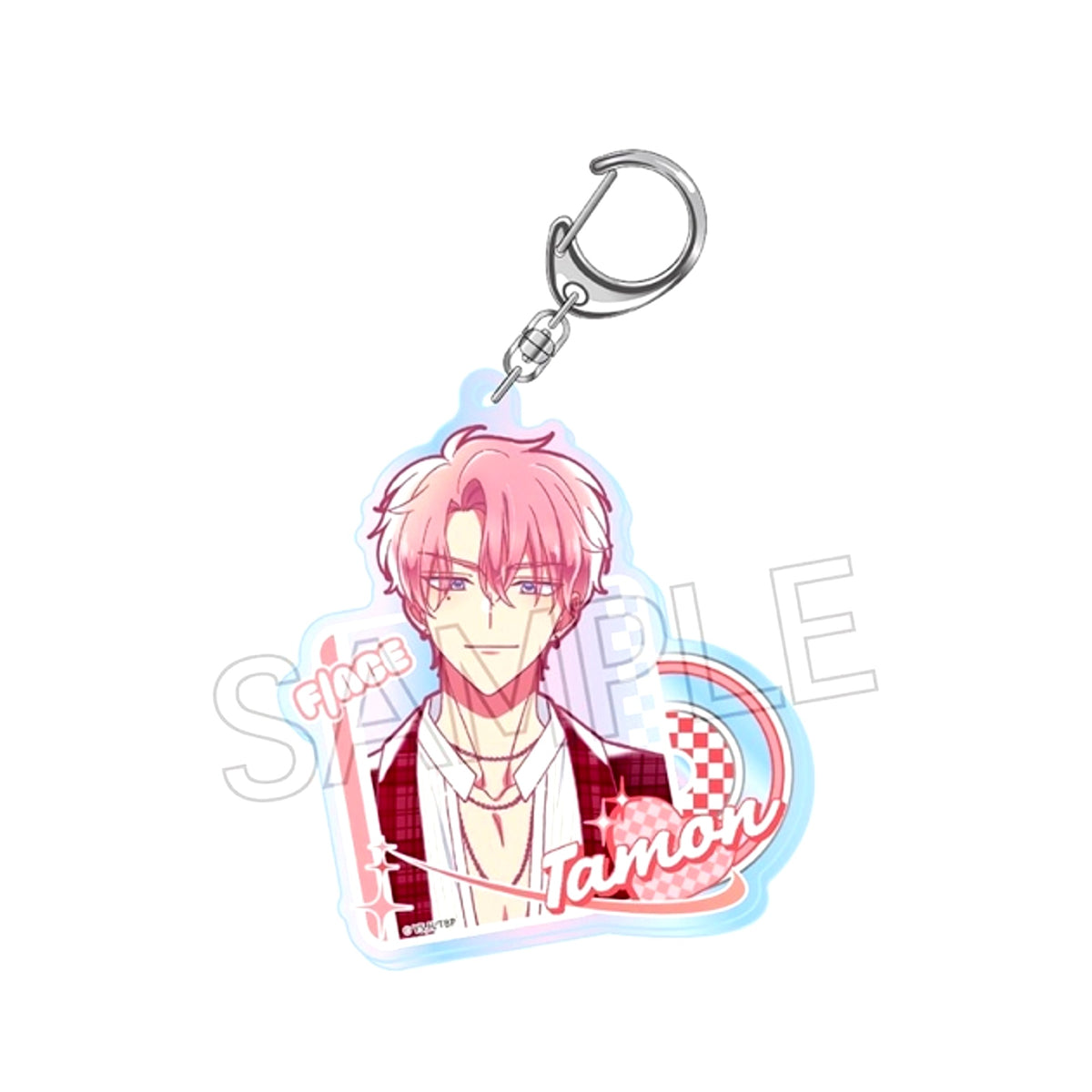 Tamon's B-Side Style Close-up Series Aurora Acrylic Keychain Tamon Fukuhara Goods - Keychain [NEW]