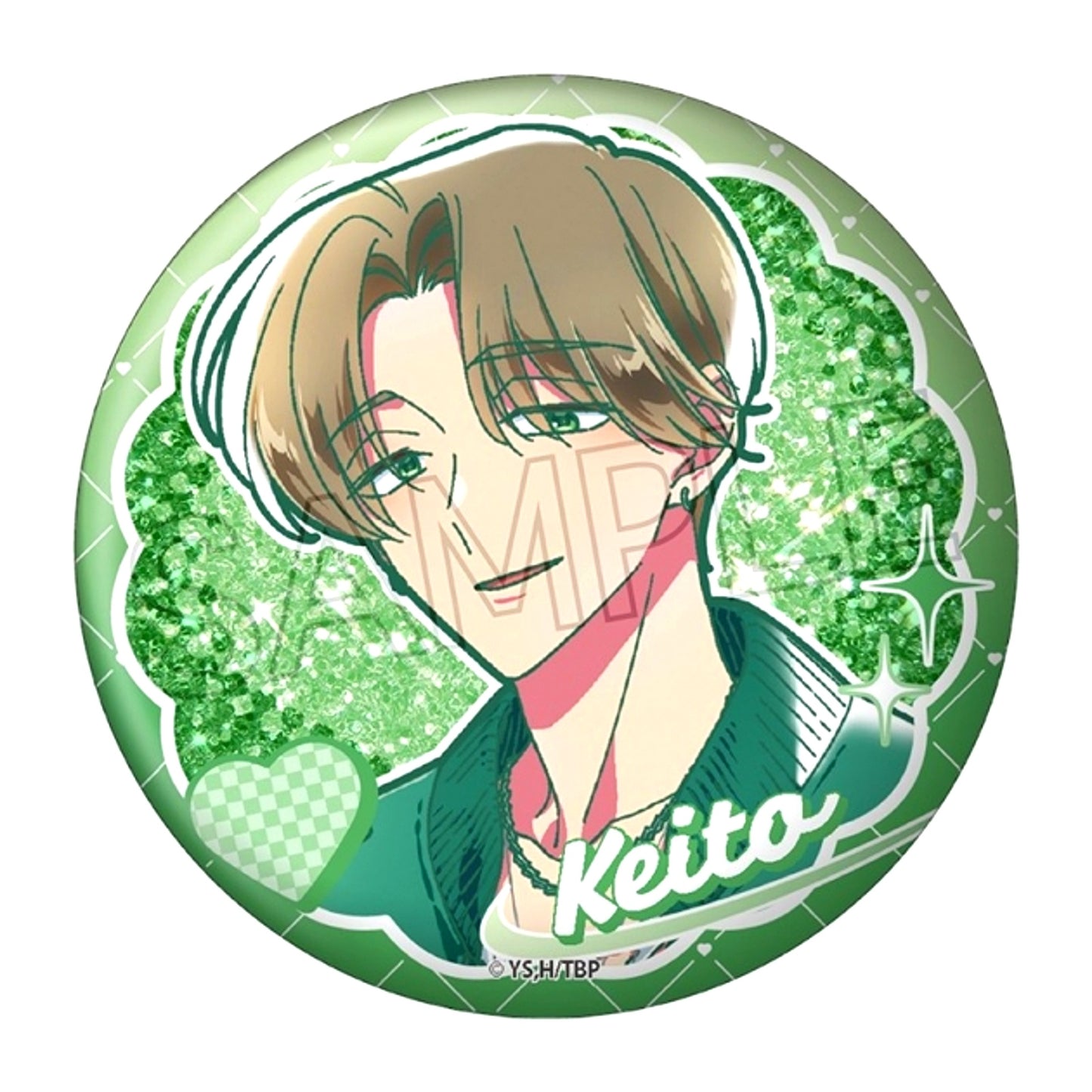Tamon's B-Side Style Up Series Glitter Can Badge Keito Tachibana [NEW]