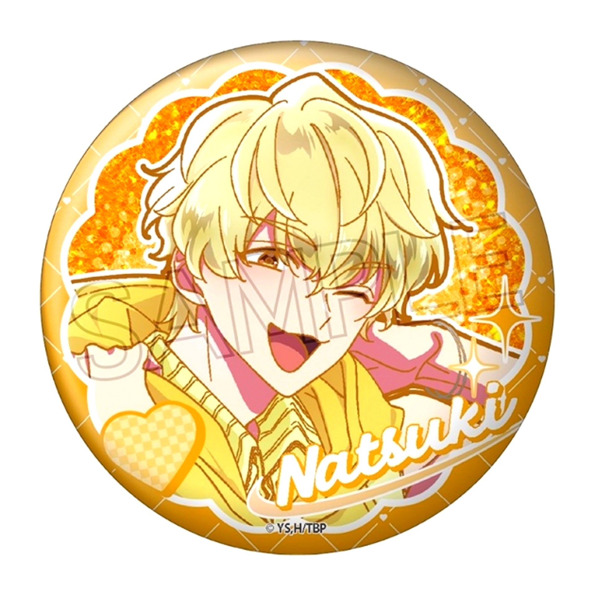 Tamon's B-Side Style Up Series Glitter Can Badge Natsuki Ishibashi [NEW]