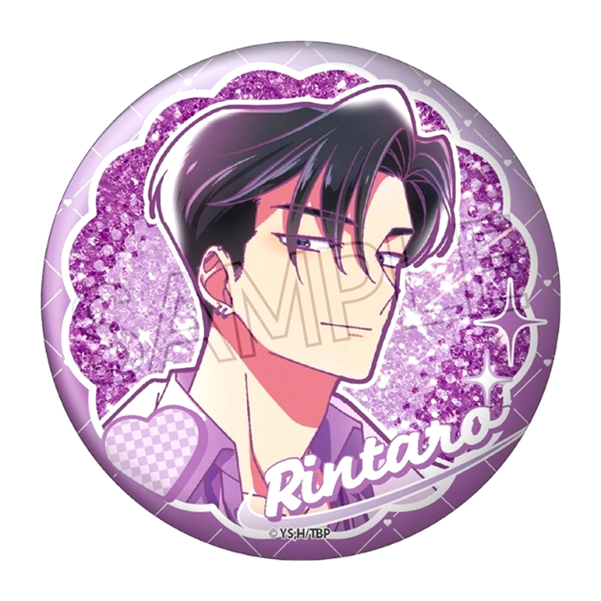 Tamon's B-Side Style Up Series Glitter Can Badge Rintaro Kai [NEW]