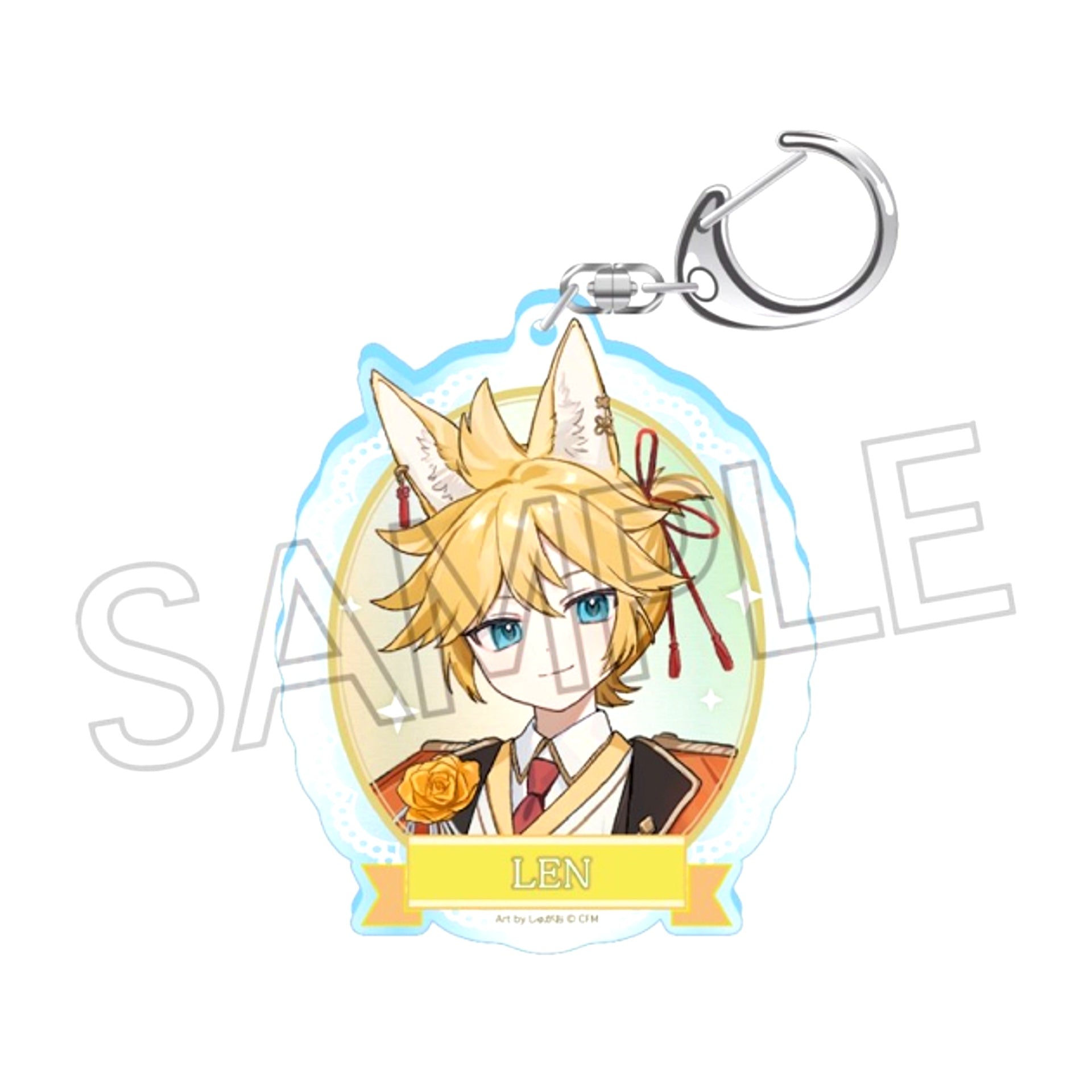 Hatsune Miku Night Parade of One Hundred Demons -Street Stroll- Acrylic Keychain Kagamine Len [NEW]