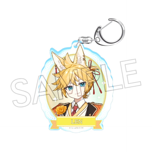 Hatsune Miku Night Parade of One Hundred Demons -Street Stroll- Acrylic Keychain Kagamine Len [NEW]