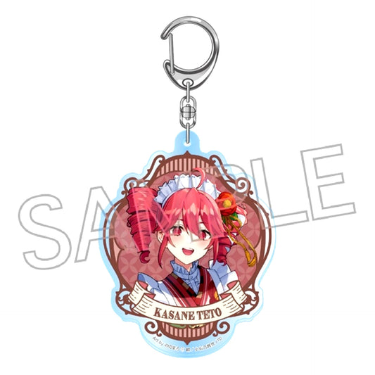 Kasane Teto Japanese-Style Modern Cafe Acrylic Keychain A [NEW]