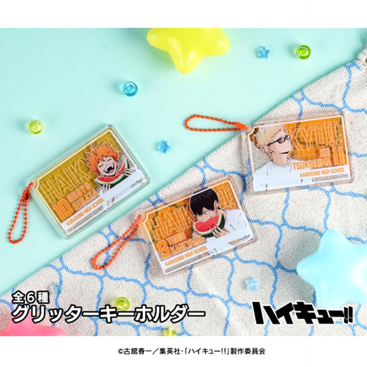 Anime Haikyu!! Glitter Keychain 04. Tetsuro Kuroo [NEW]