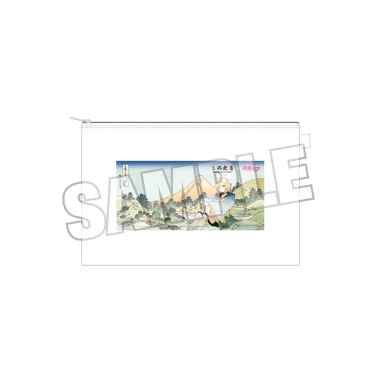 Katsushika Hokusai x Hatsune Miku Rella Pouch Kagamine Rin Misaka Surface in Kai Province [NEW]
